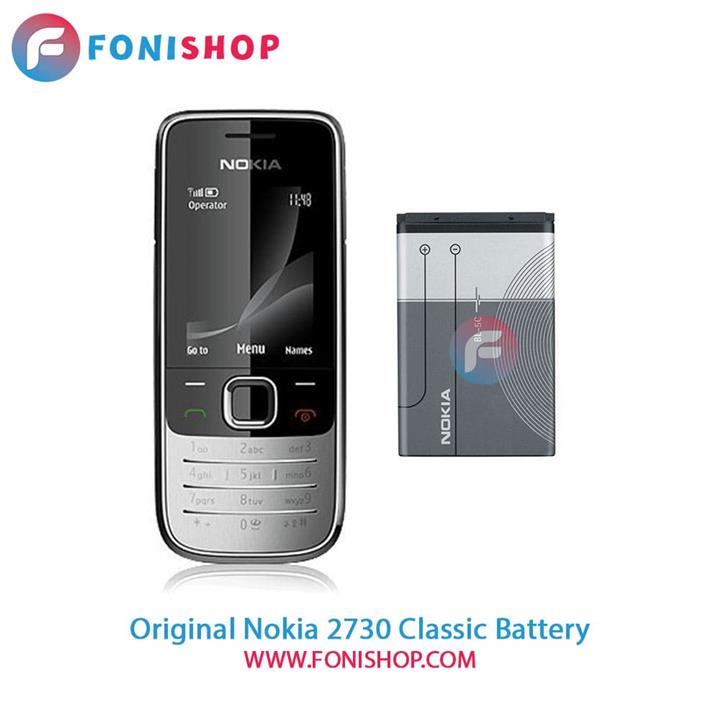 باتری اصلی نوکیا (Nokia 2730 Classic (BL-5C